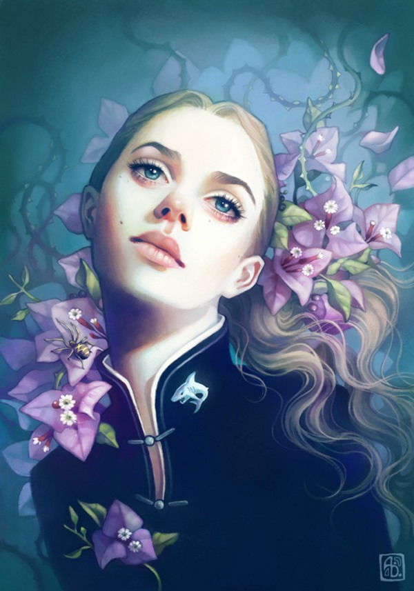 Anna Dittmann唯美肖像插画欣赏