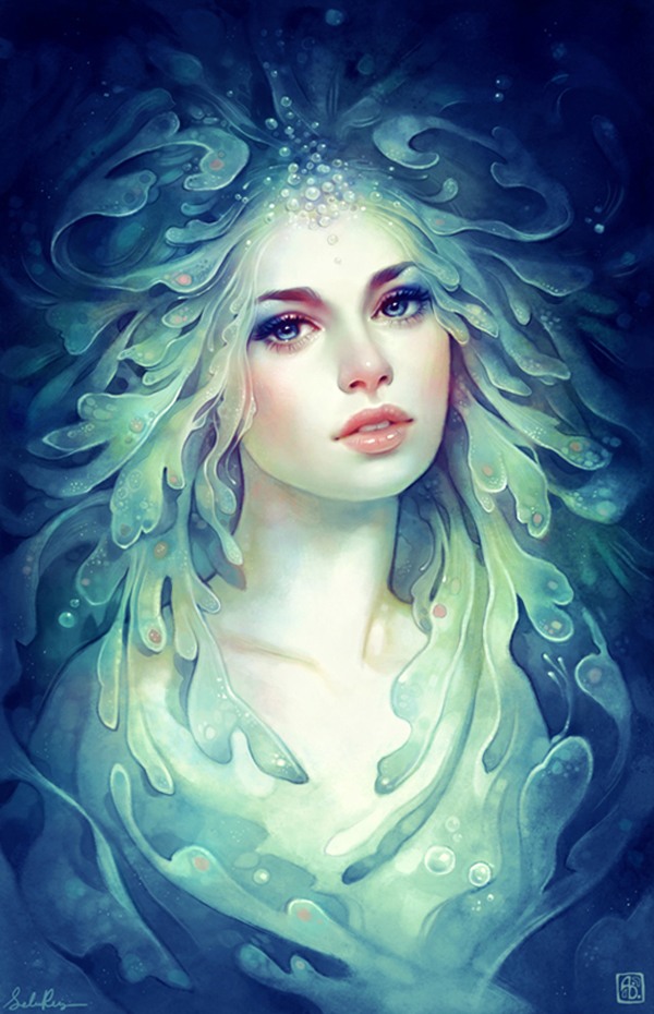 Anna Dittmann唯美肖像插画欣赏