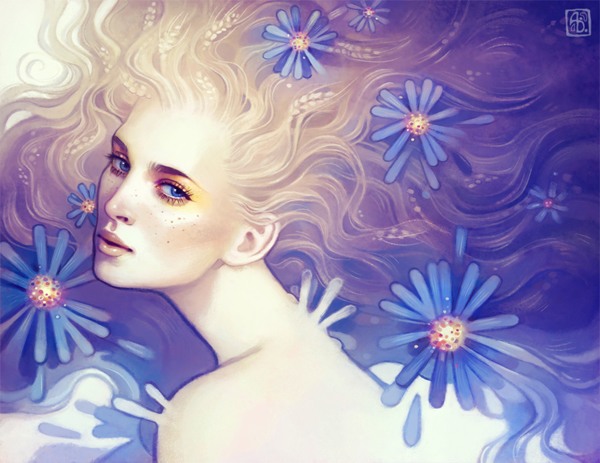 Anna Dittmann唯美肖像插画欣赏