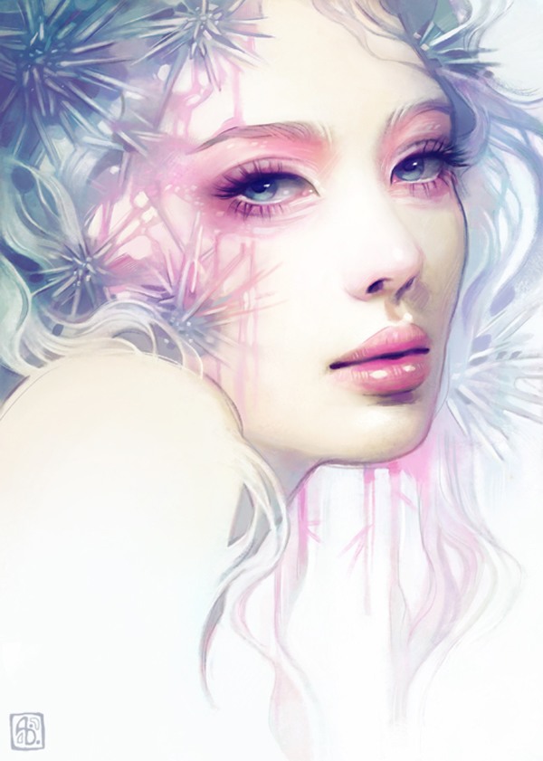 Anna Dittmann唯美肖像插画欣赏