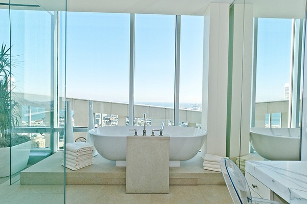 全景落地玻璃：旧金山St. Regis奢华的现代复式豪宅