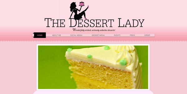 30个国外美味的甜品和糖果网站设计