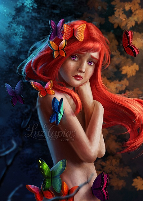 阿根廷Luz Tapia人物插画欣赏