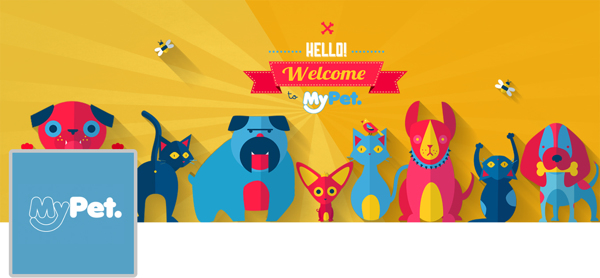 英国宠物网站MyPet品牌和网站设计