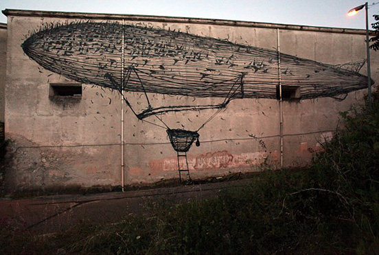 华裔艺术家DALeast令人惊叹的街头涂鸦艺术作品