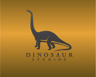 标志设计元素运用实例：恐龙