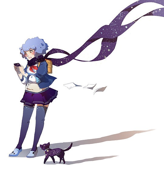 Geneva Benton漂亮的人物插画欣赏