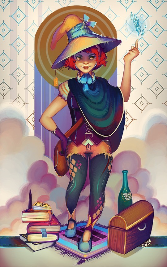 Geneva Benton漂亮的人物插画欣赏