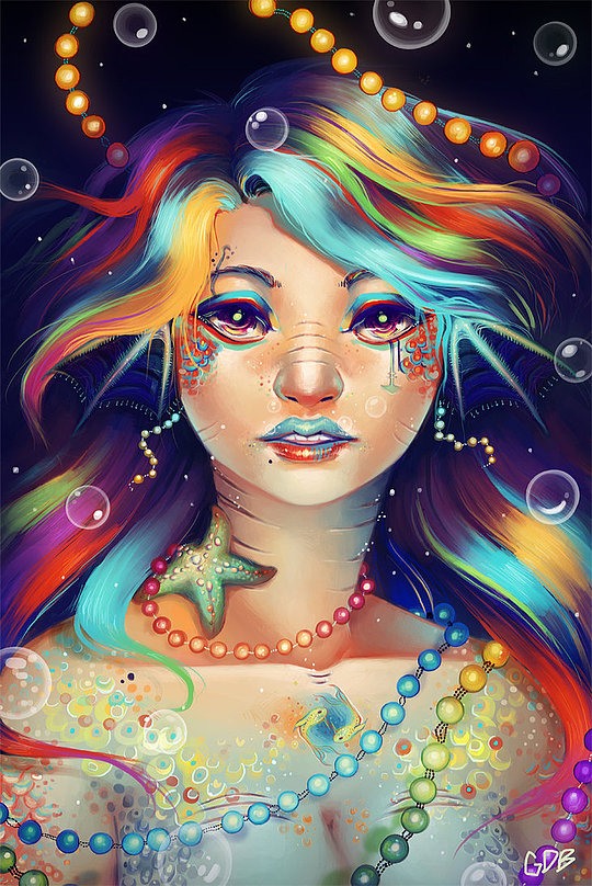 Geneva Benton漂亮的人物插画欣赏