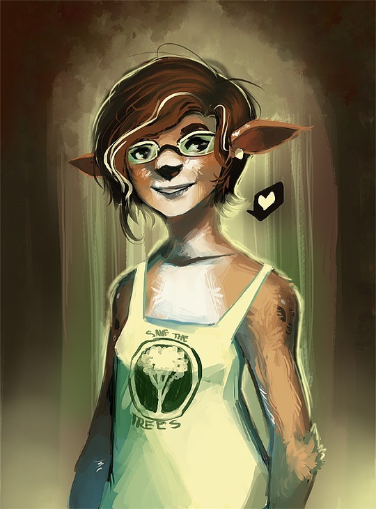 Geneva Benton漂亮的人物插画欣赏