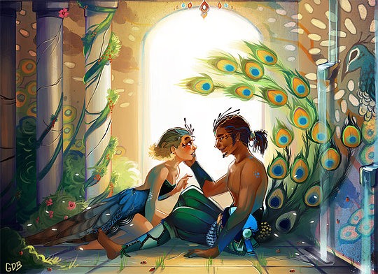 Geneva Benton漂亮的人物插画欣赏