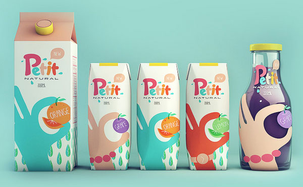 国外创意果汁包装设计
