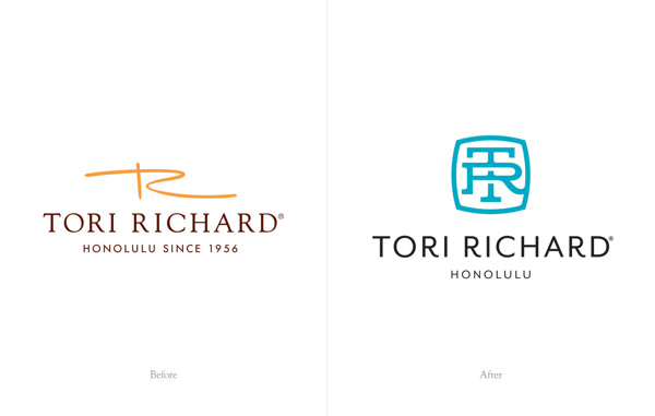 服装品牌Tori Richard新品牌视觉形象欣赏