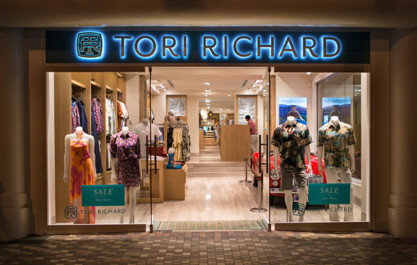 服装品牌Tori Richard新品牌视觉形象欣赏