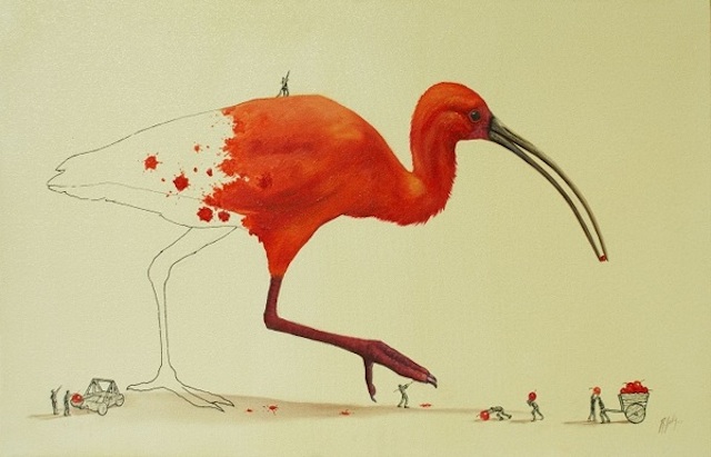 Ricardo Solis创意动物插画欣赏