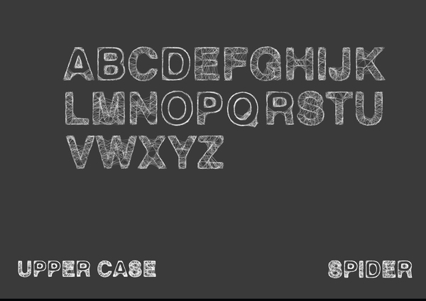 55个英文字母创意字体设计欣赏