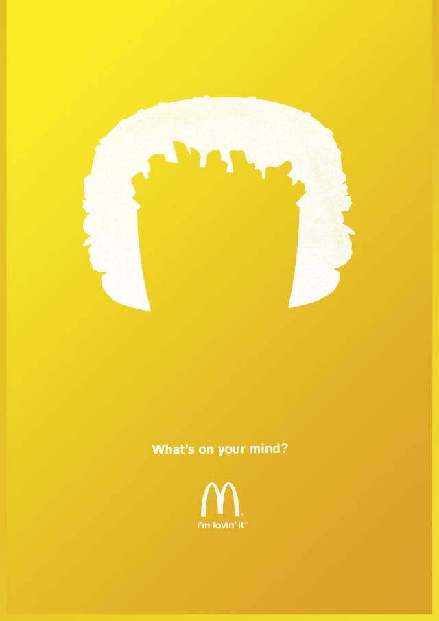 麦当劳广告欣赏: 你想到了什么