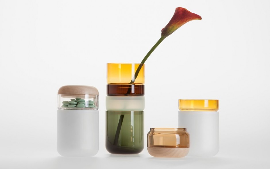 Pino-Pino模块化组合式玻璃花瓶
