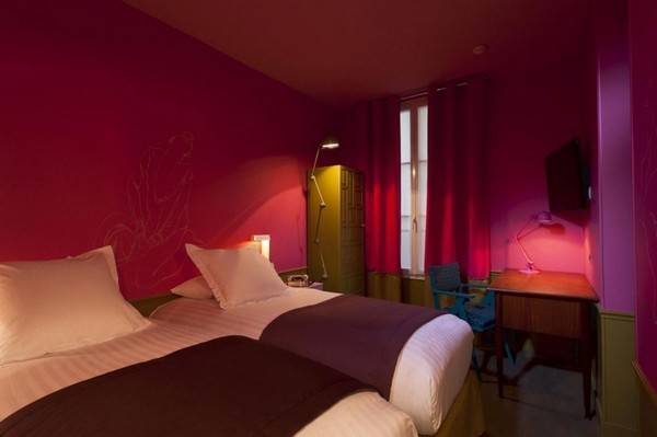 多变的风格:巴黎Le Crayon酒店