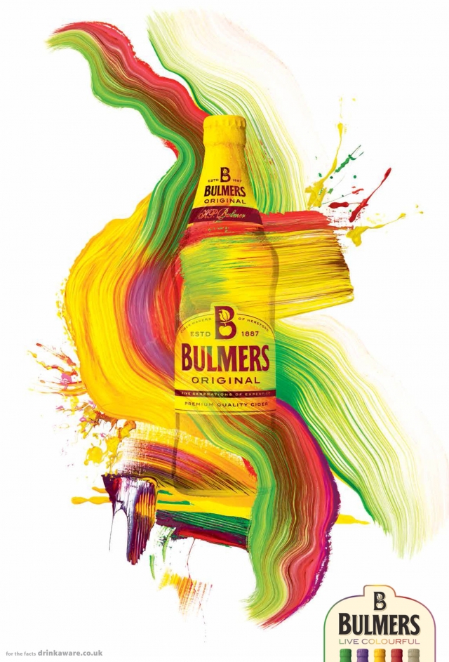 多彩生活:Bulmers果酒创意广告