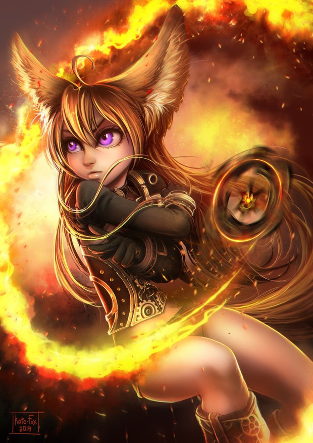 Kate-Fox人物插画欣赏