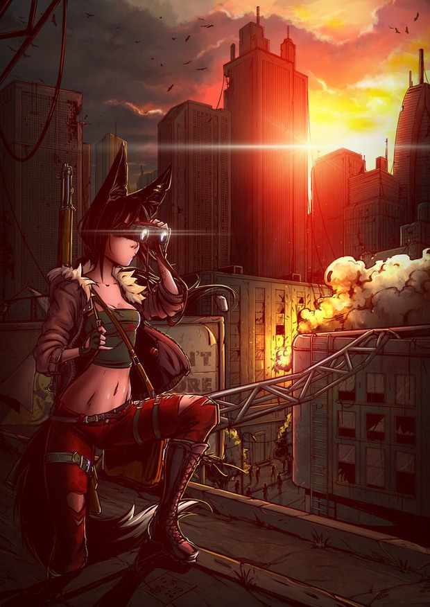 Kate-Fox人物插画欣赏