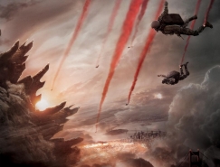 哥斯拉 godzilla电影海报欣赏