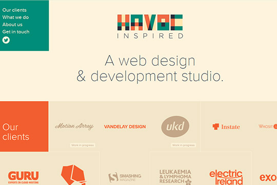 60个国外创意单页面网站设计欣赏