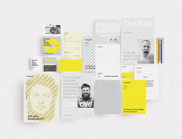 sasquatch品牌视觉设计欣赏