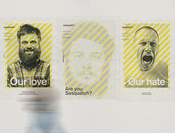 sasquatch品牌视觉设计欣赏