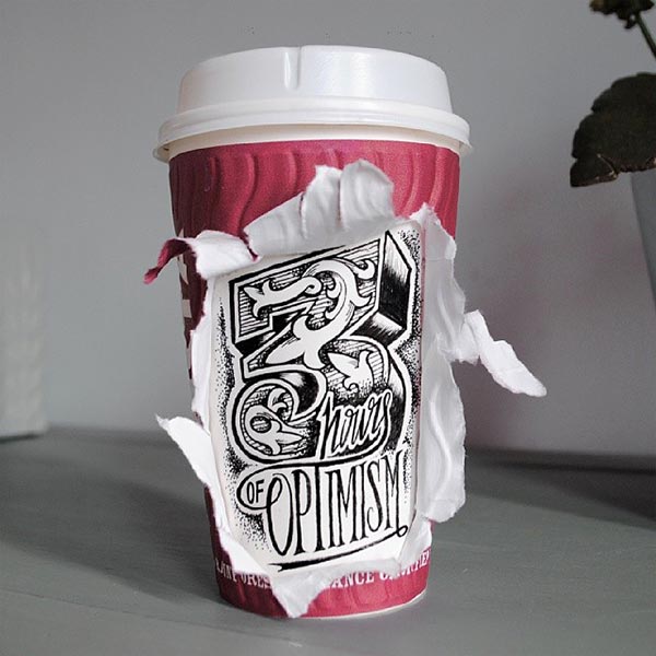 Rob Draper:咖啡杯上的创意艺术字体设计