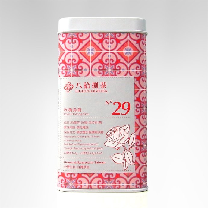台湾八拾捌茶包装设计