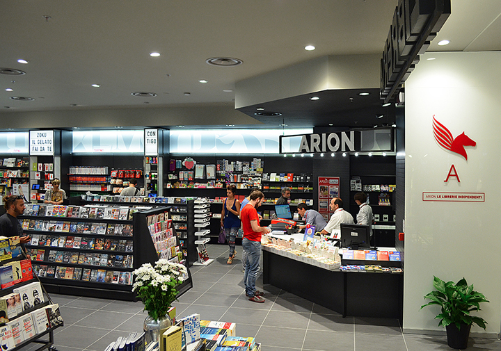 罗马Arion Librerie书店空间设计