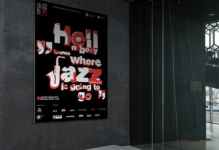 Katowicel爵士艺术节宣传海报和折页设计