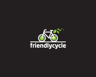 标志设计元素运用实例：自行车(三)