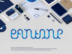 Pantone广告代理公司品牌形象设