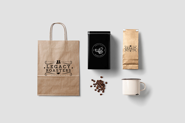 Legacy Roasters咖啡馆品牌视觉形象设计