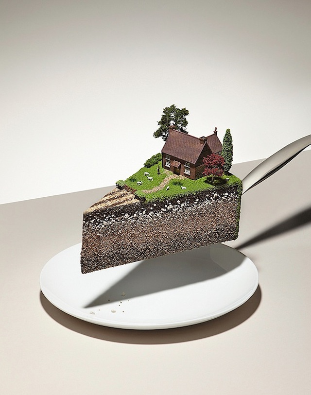 另一个角度看食物:Aaron Tilley的创意食物艺术