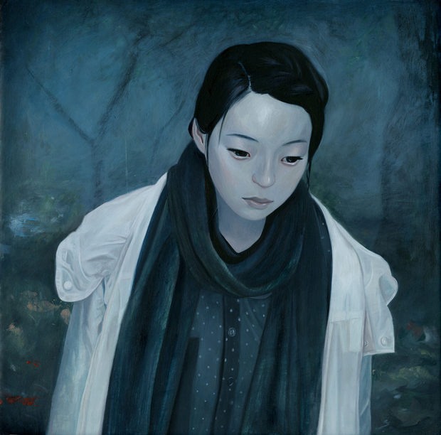 Joanne Nam阴暗忧郁的肖像插画欣赏