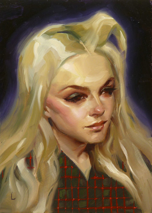 John Larriva人物肖像插画