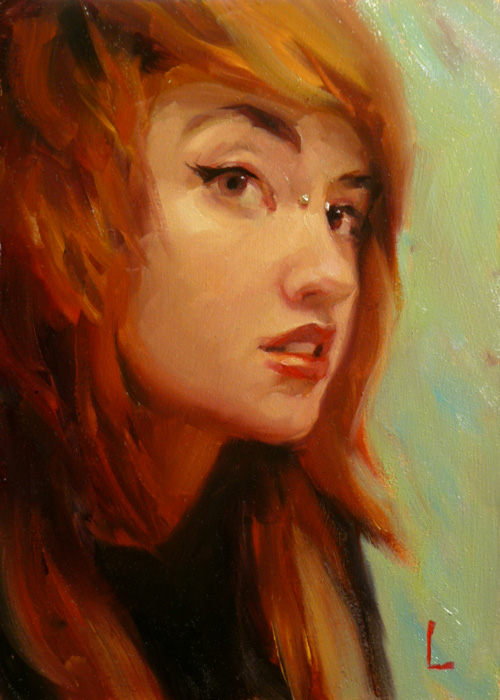 John Larriva人物肖像插画