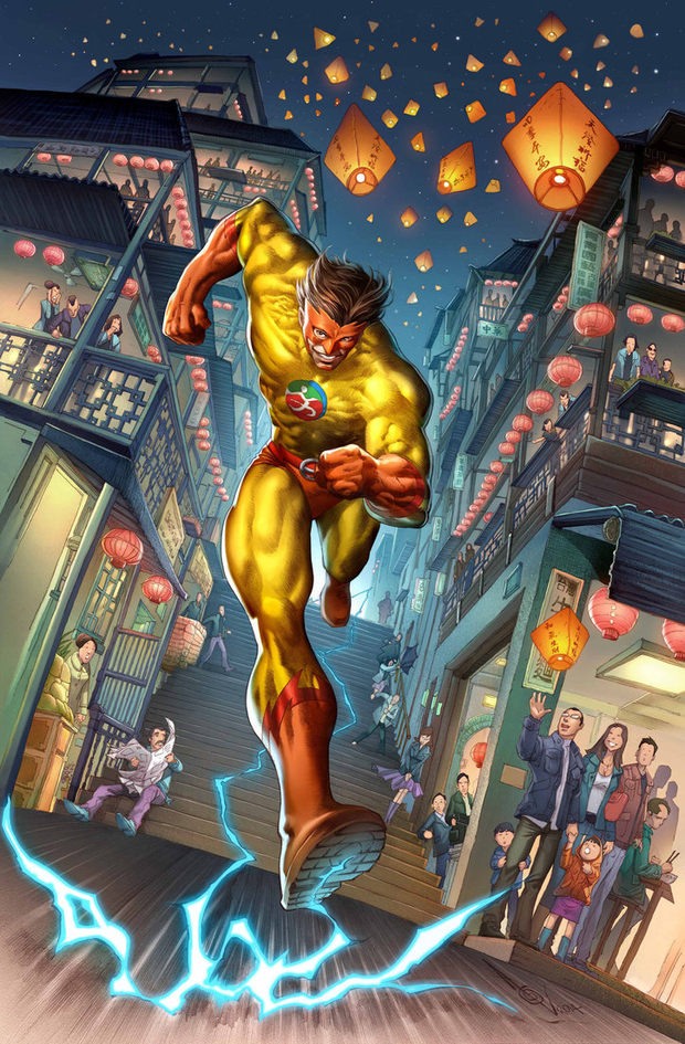 Alan Quah超级英雄插画欣赏