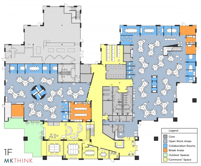 Mozilla Corporation山景城总部办公空间设计