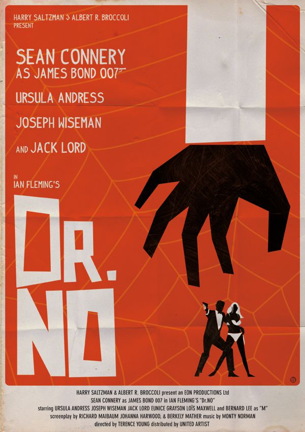 007复古插画风格海报设计