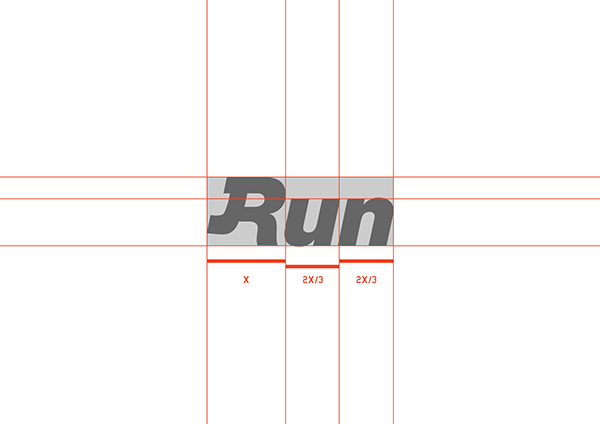 运动品牌RUN视觉形象设计