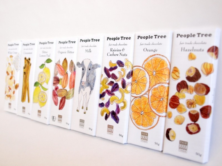 People Tree巧克力包装设计