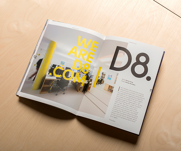 D8杂志创意版面设计