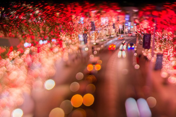 Takashi Kitajima梦幻迷离的都市夜景