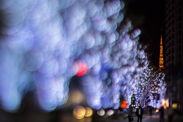 Takashi Kitajima梦幻迷离的都市夜景