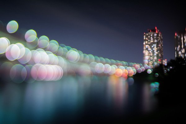 Takashi Kitajima梦幻迷离的都市夜景